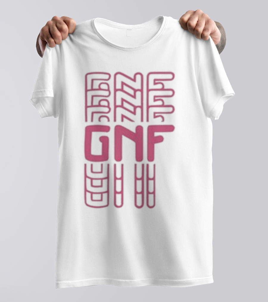 George Not Found GNF Pink Split T-Shirt