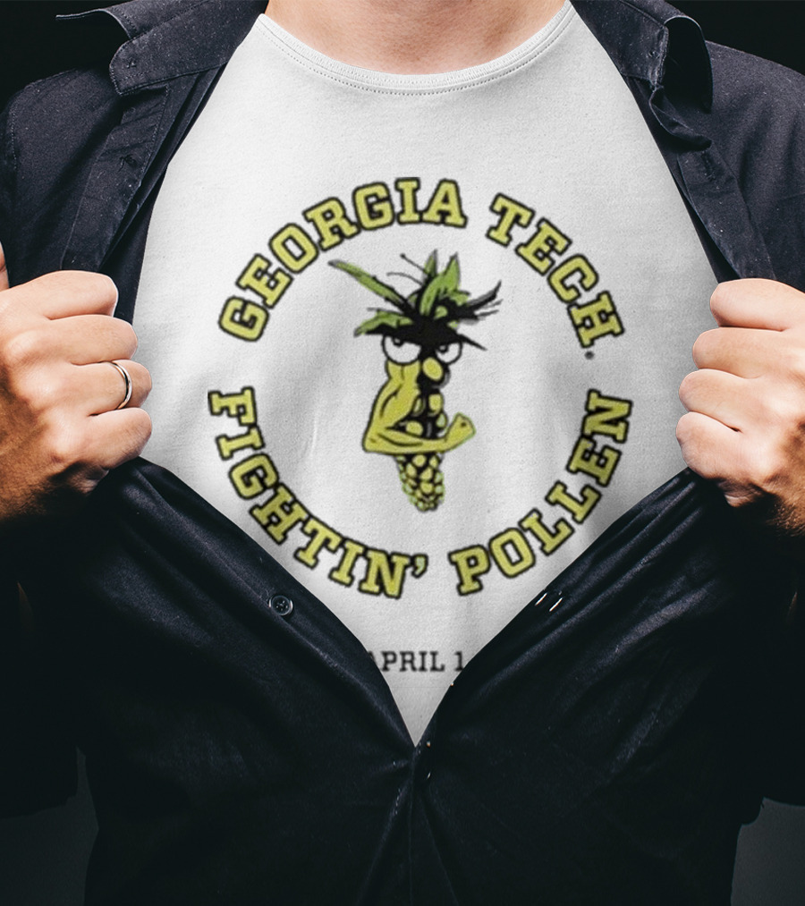 Georgia Tech Fightin Pollen XS AP 1 2025 T-Shirt