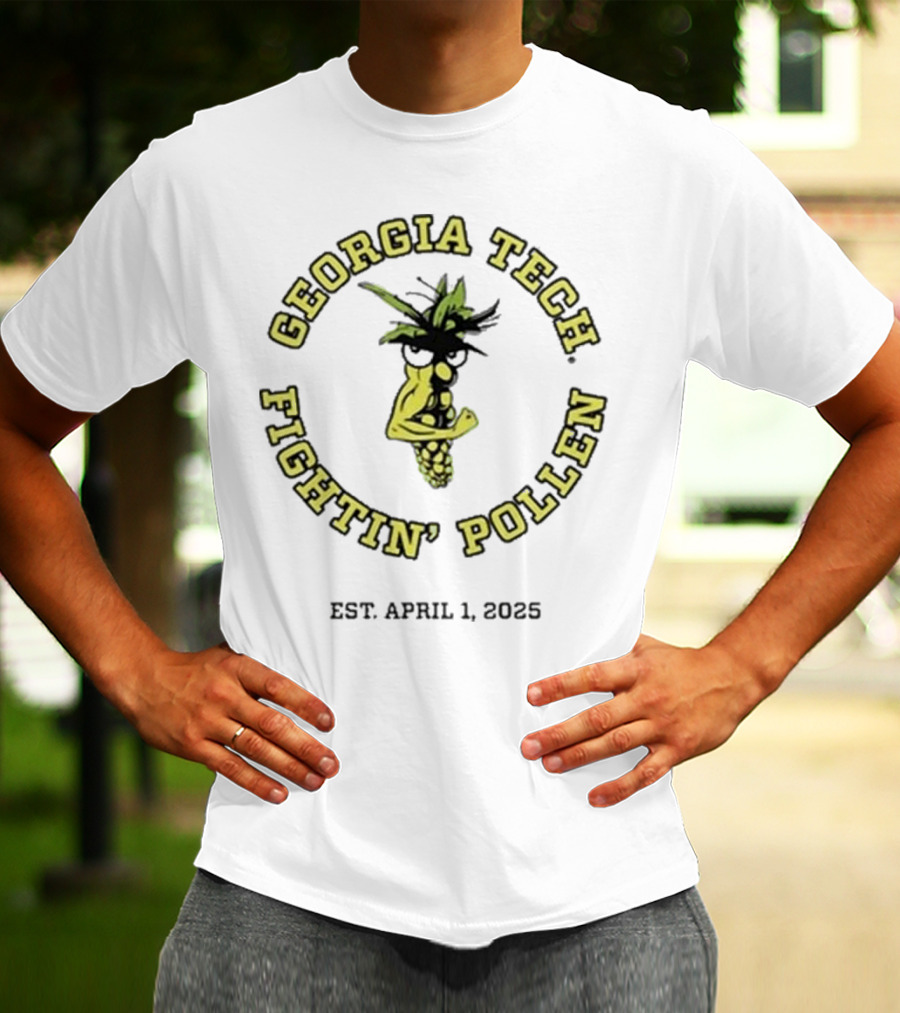 Georgia Tech Fightin Pollen XS AP 1 2025 T-Shirt
