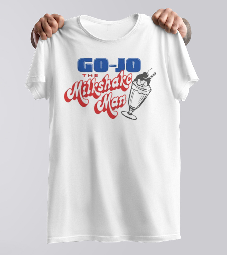 Go Jo The Milkshake Man Retro Style Beverage Lover T-Shirt