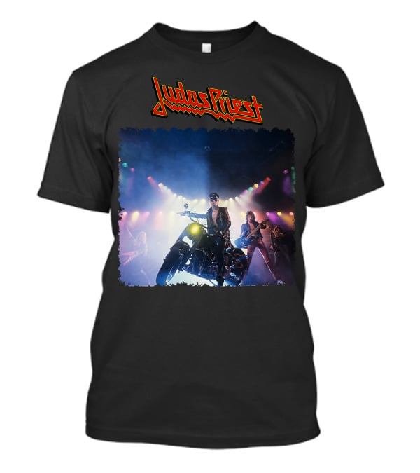 Judas Priest Unleashed In The East Motorcycle Concert Scene T-Shirt