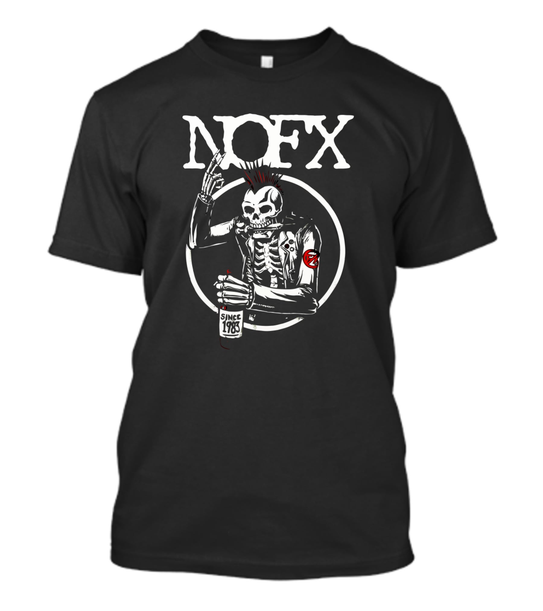 NOFX Skeleton Punk Since 1983 T-Shirt