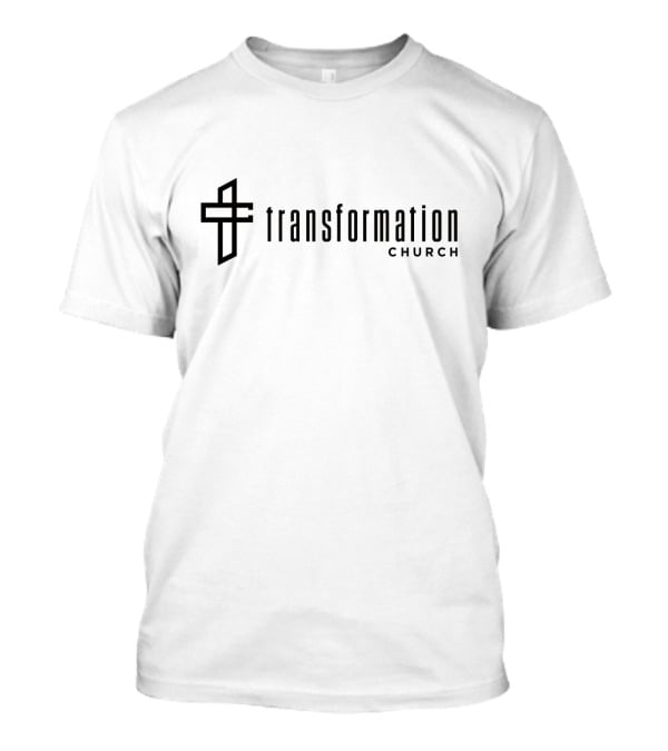 Transformation Church Cross Logo Merchandise T-Shirt