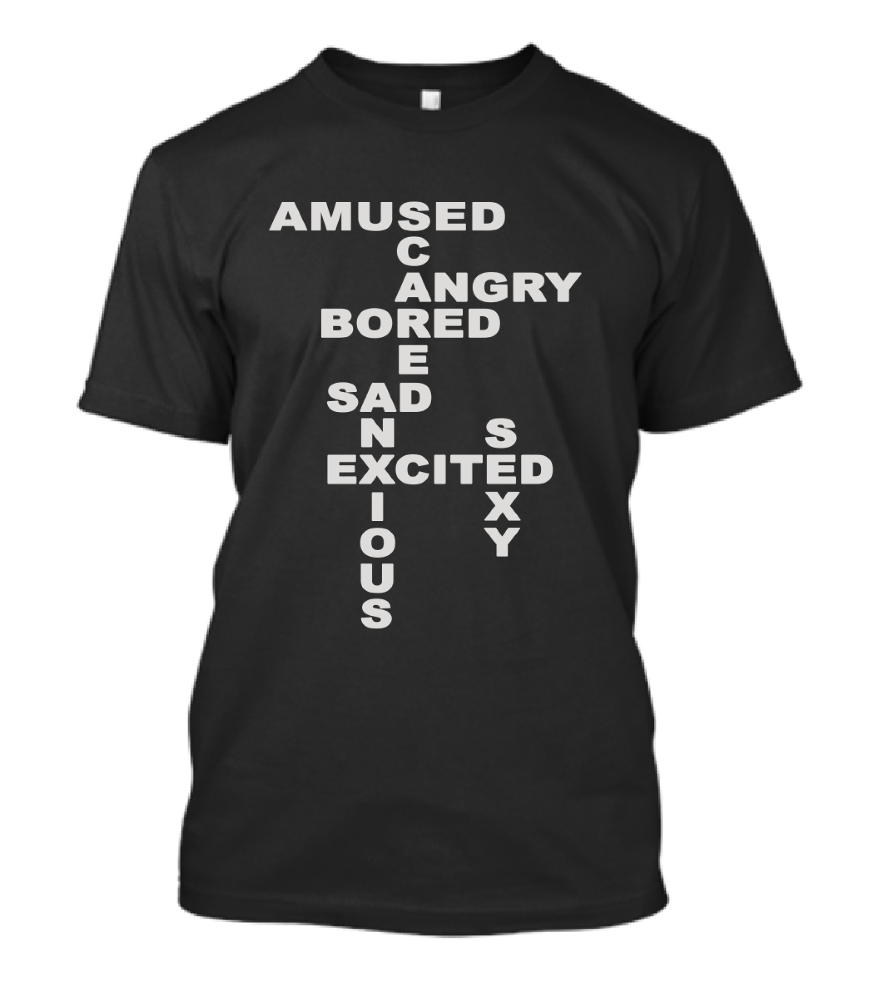 Marshawn Lynch Westworld Emotions Puzzle Text T-Shirt