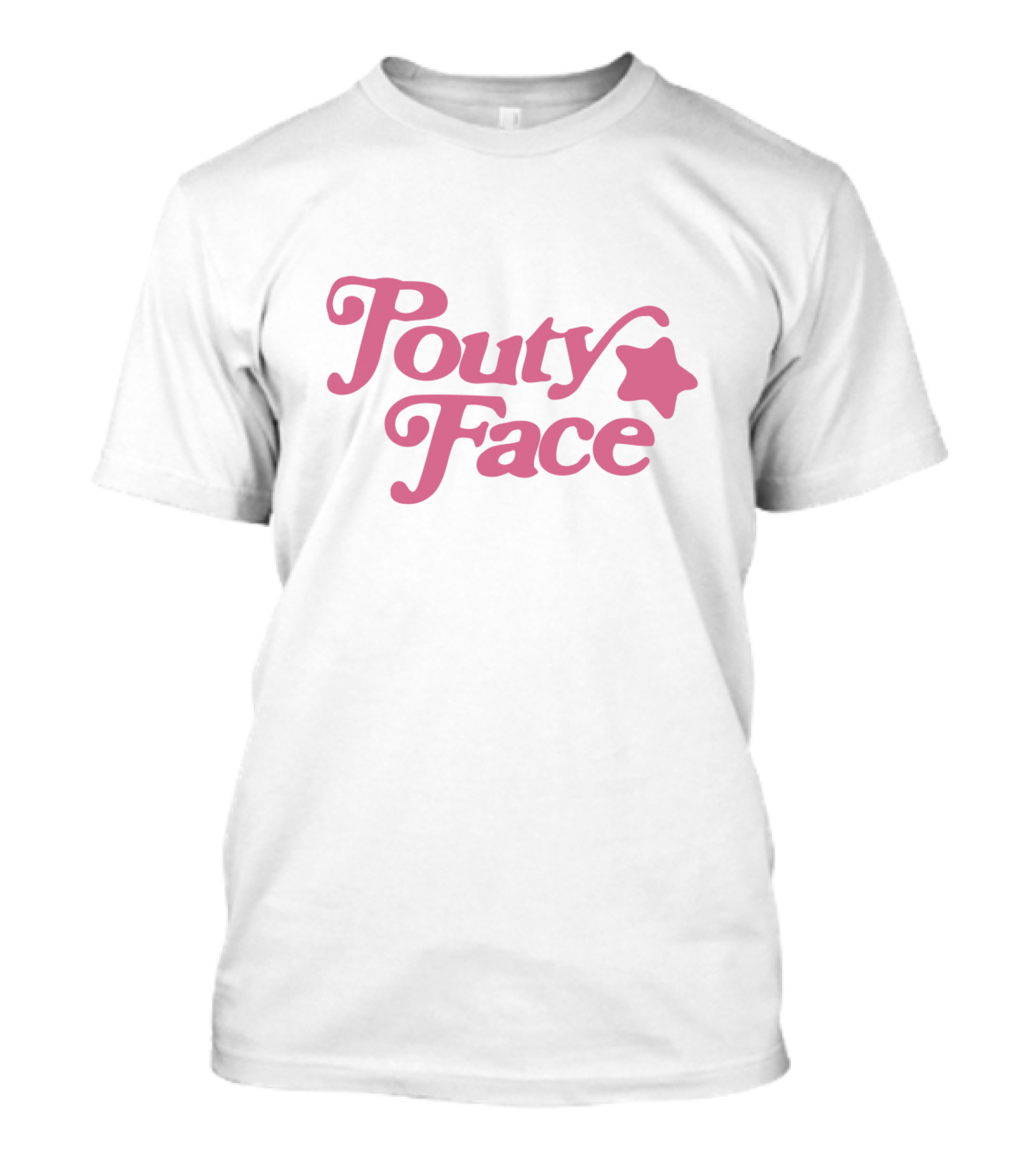 Pouty Face Star Merch T-Shirt
