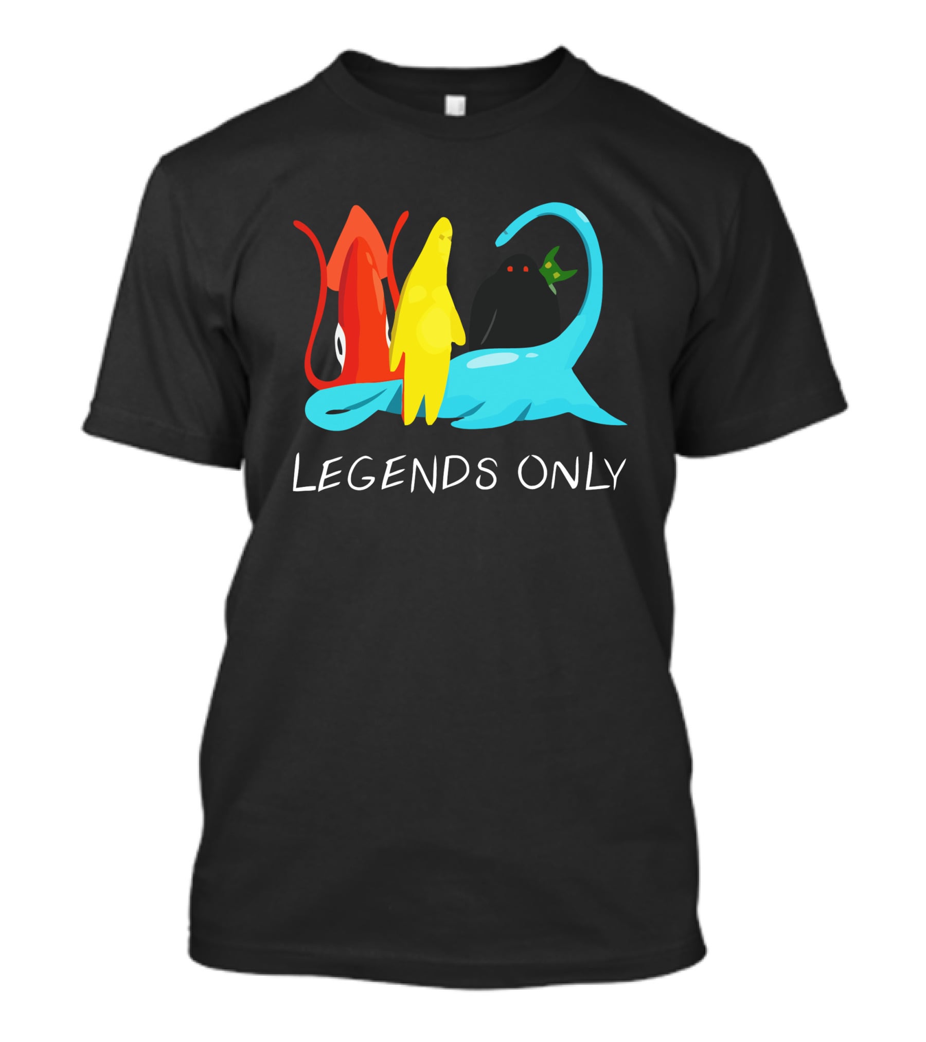 Legends Only Cryptid Crew: Sea Monster And Mythical Creatures T-Shirt