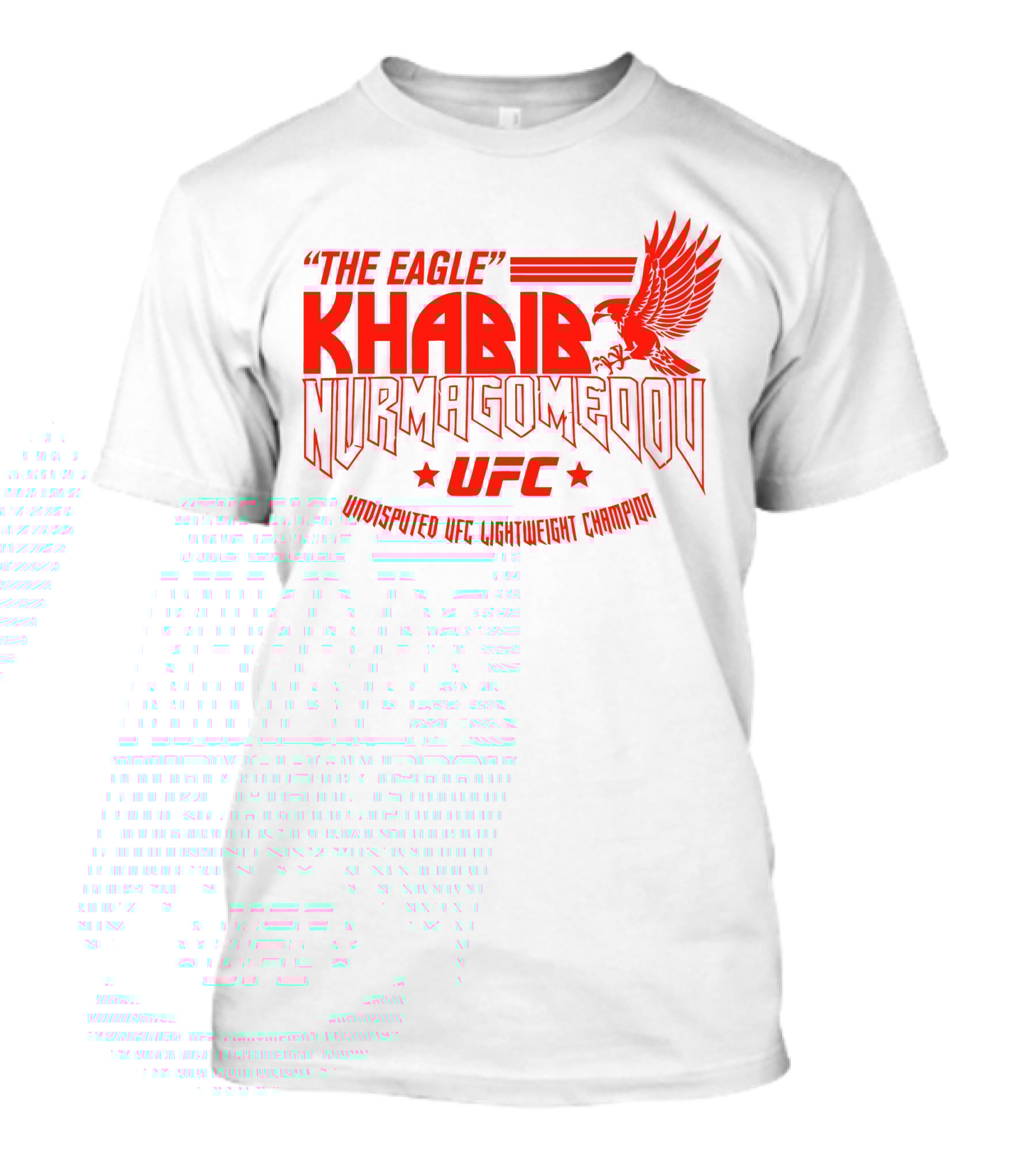 The Eagle Khabib Nurmagomedov UFC Undisputed Lightweight Champion T-Shirt
