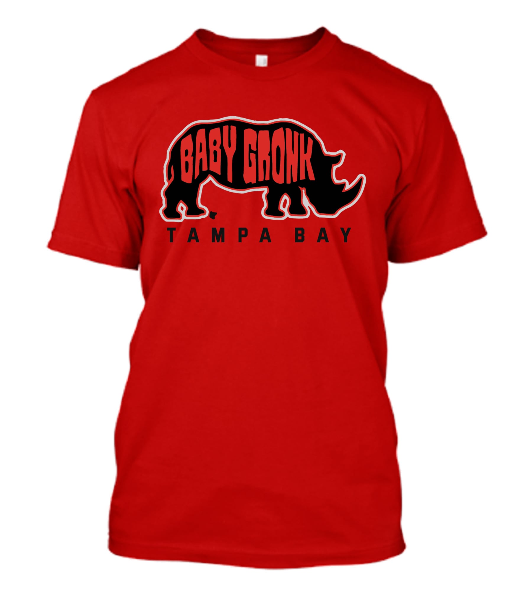 BABY GRONK TAMPA BAY Rhino T-Shirt