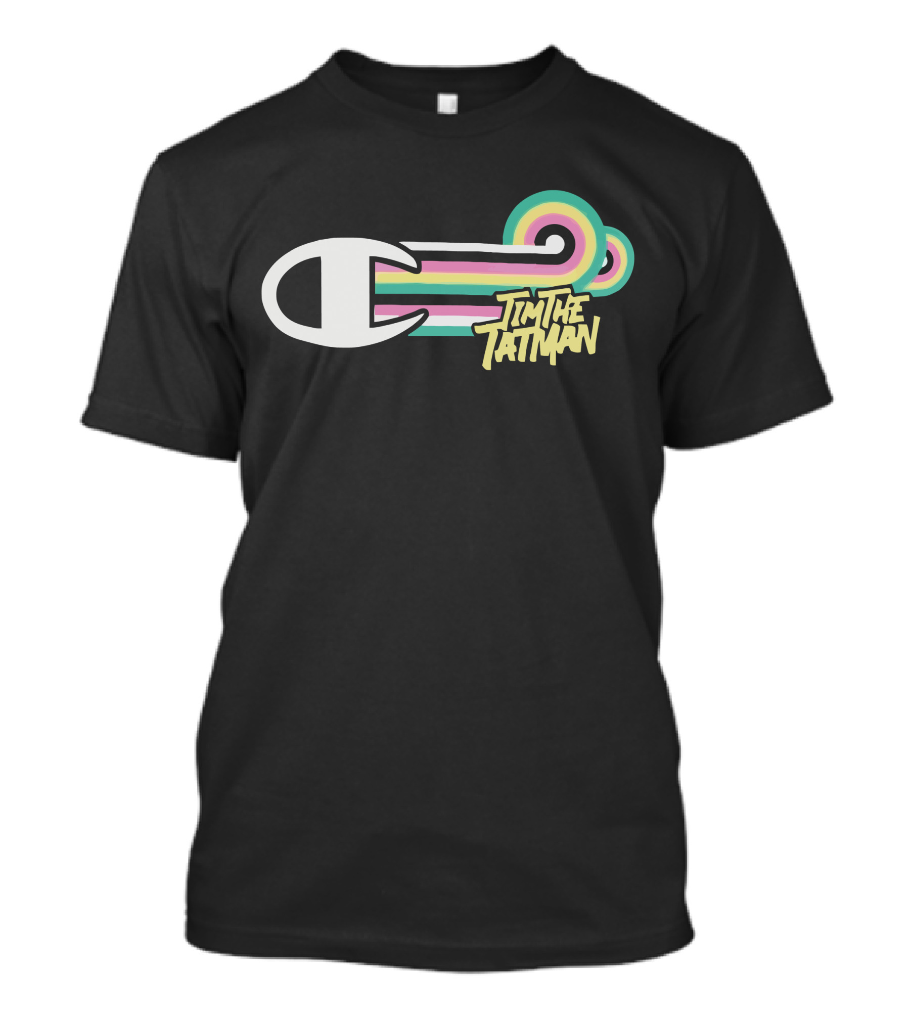 TimTheTatman Colorful Safety Pin T-Shirt