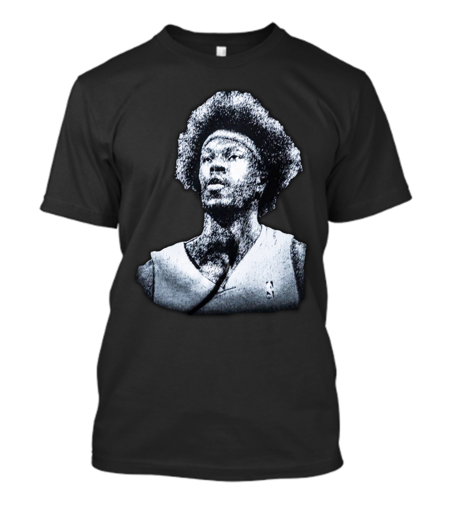 Ben Wallace NBA Basketball Player Afro T-Shirt
