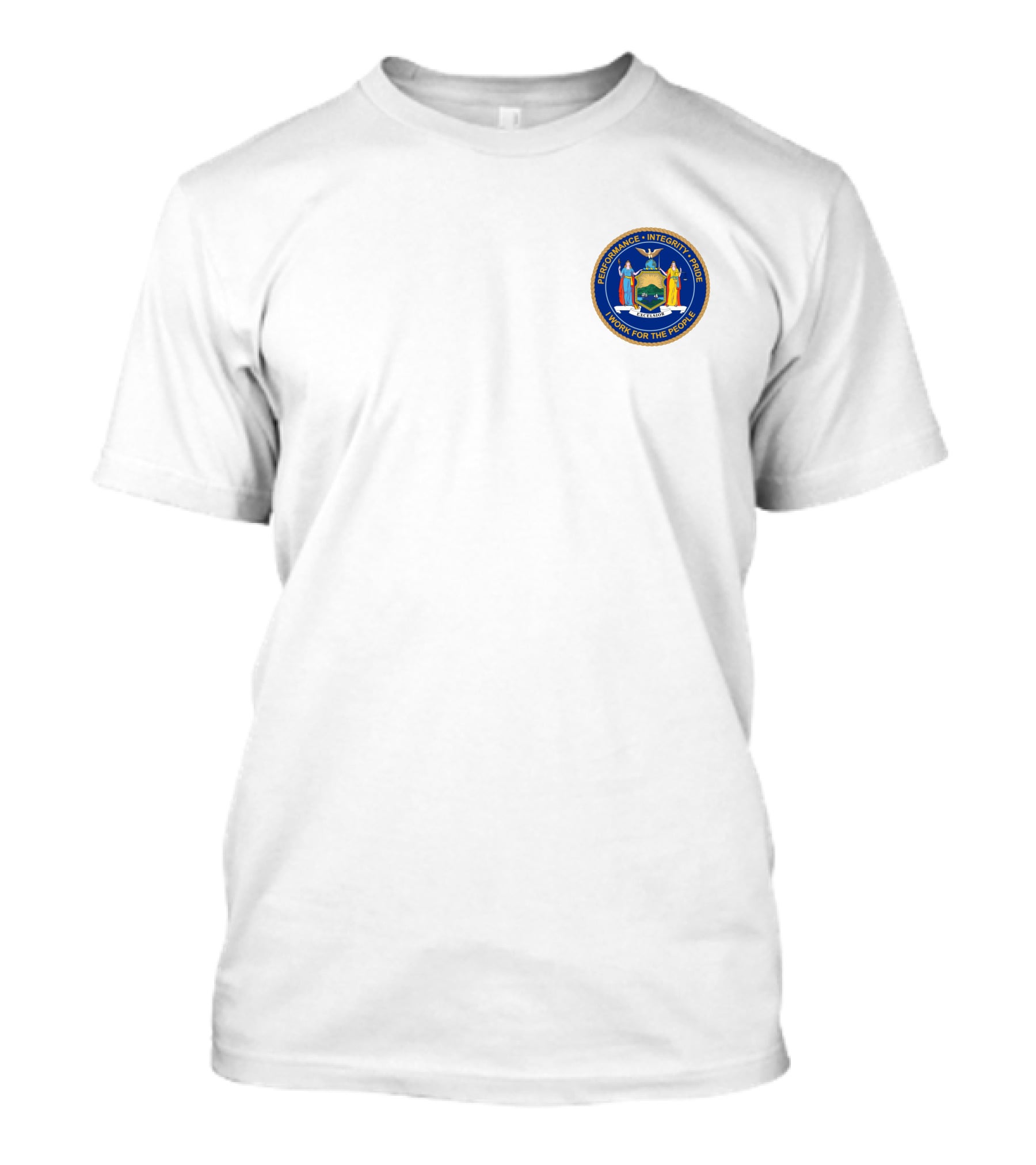 Andrew Cuomo Polo New York State Seal Excelsior Flag Seal Of New York T-Shirt
