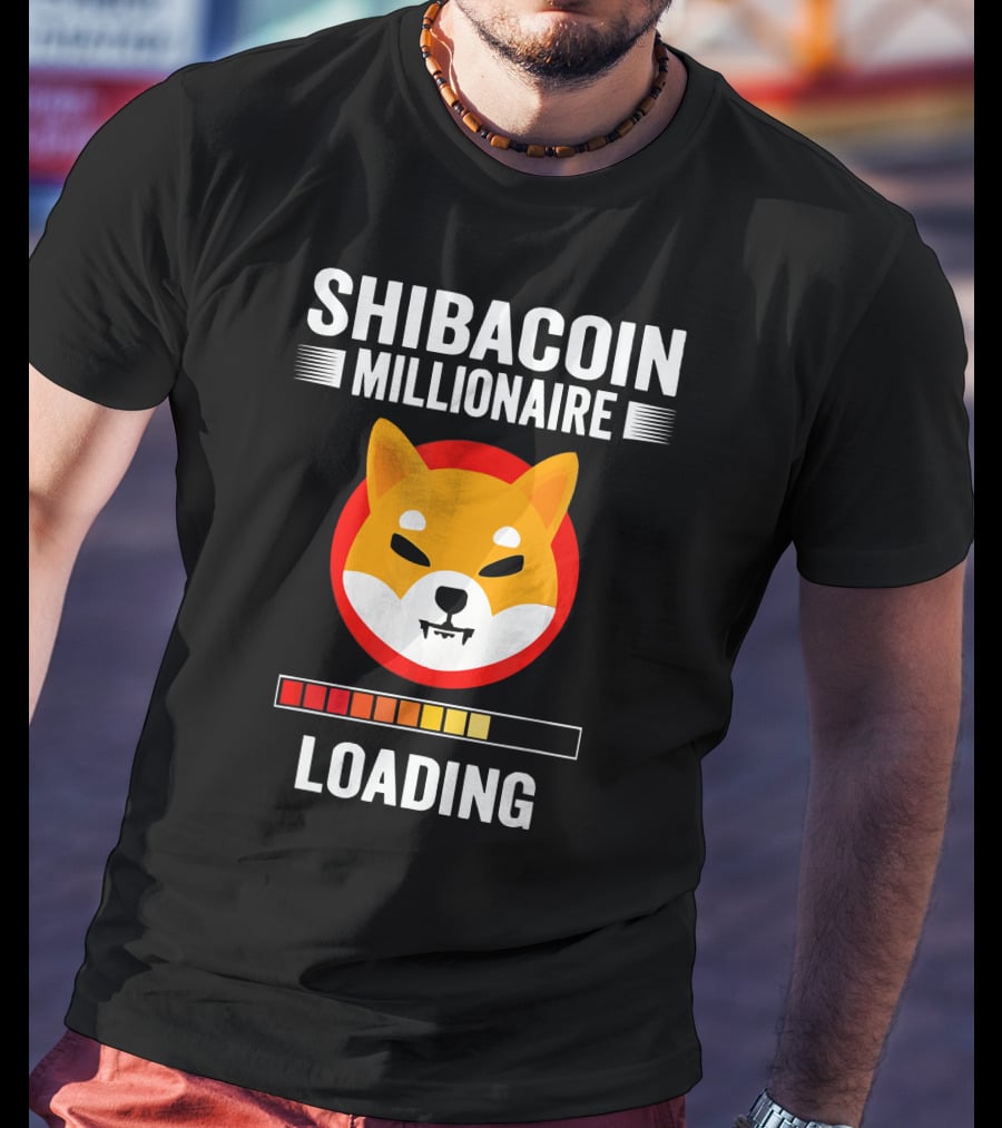 Shiba Coin Millionaire Loading T-Shirt