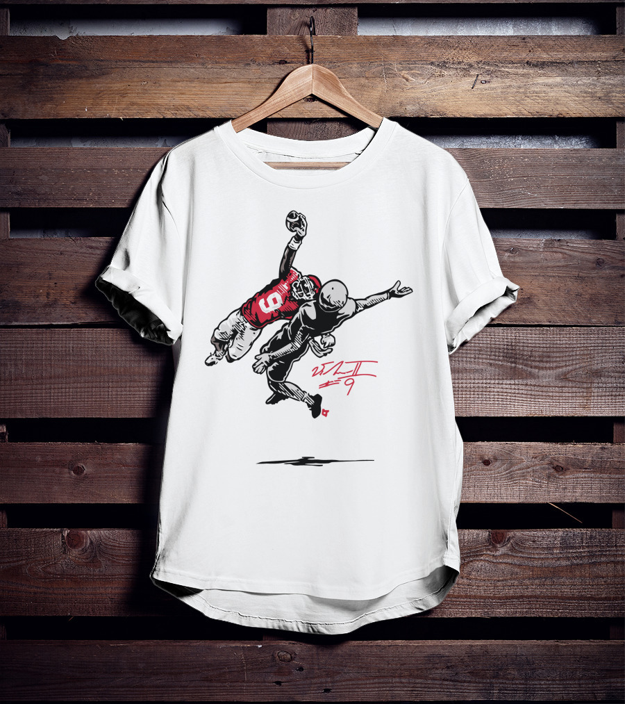 D J Graham The Pick Oklahoma Uniform Wittington #9 T-Shirt