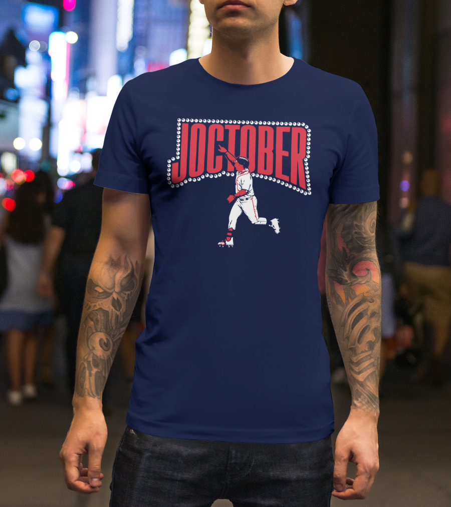 Joctober Baseball Icon Joc Pederson T-Shirt