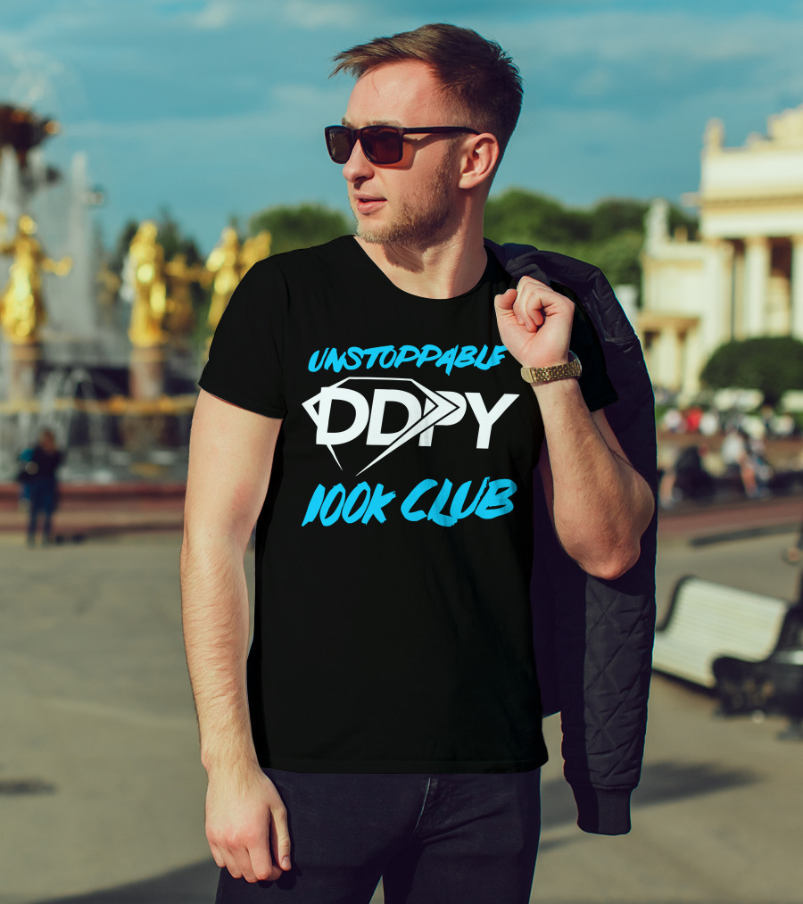 Unstoppable DDPY 100K Club Fitness Achievement T-Shirt