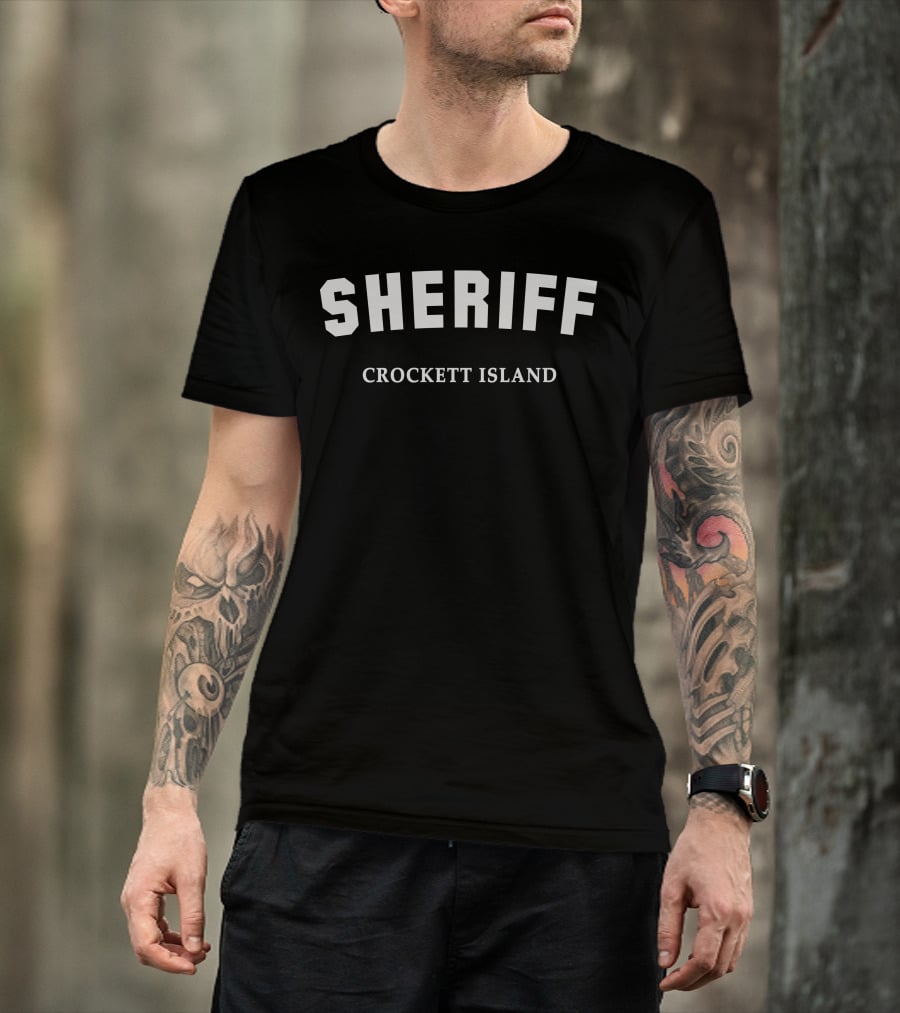 Sheriff Crockett Island Midnight Mass Series T-Shirt
