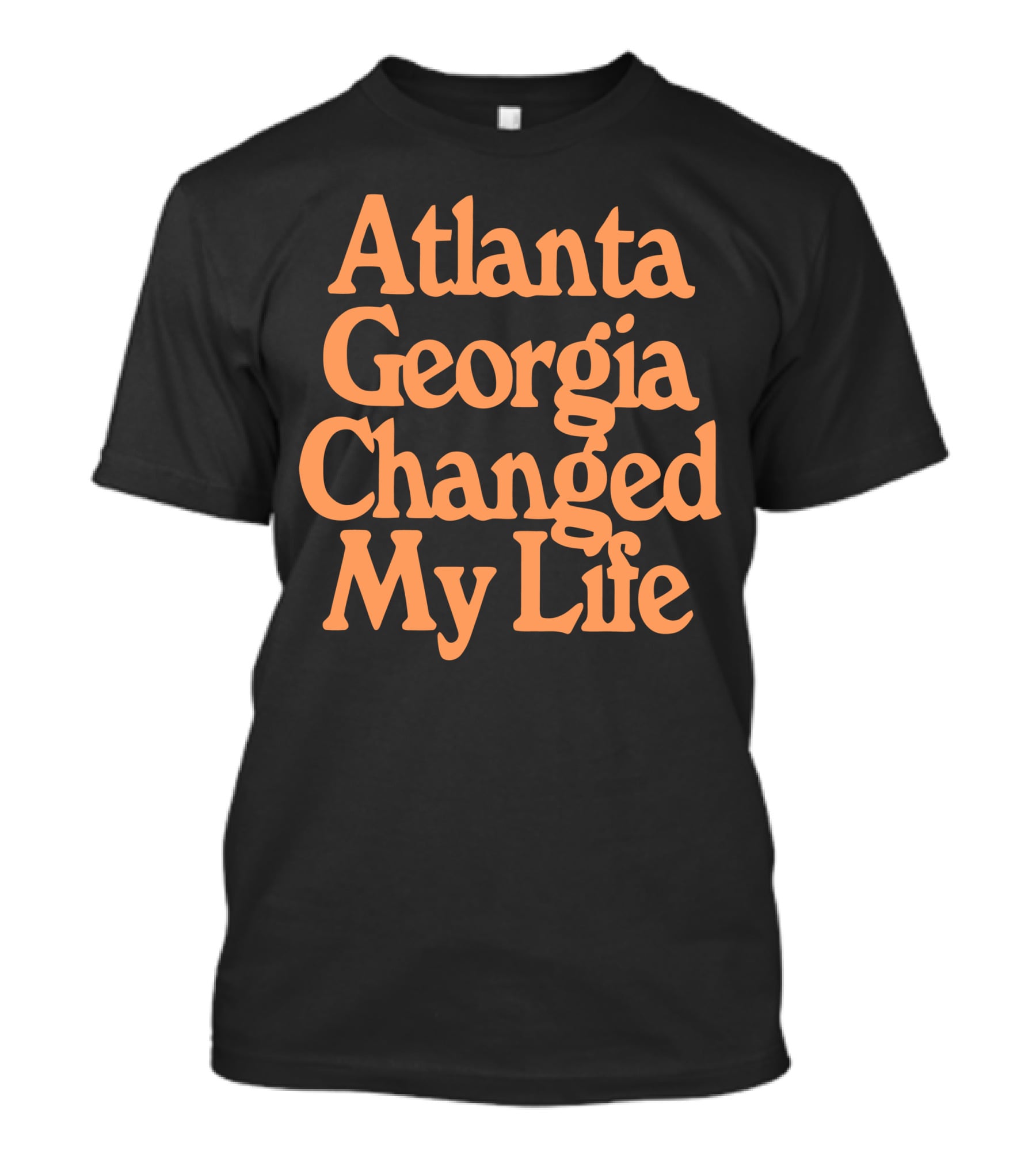 Atlanta Hawks Atlanta Georgia Changed My Life T-Shirt