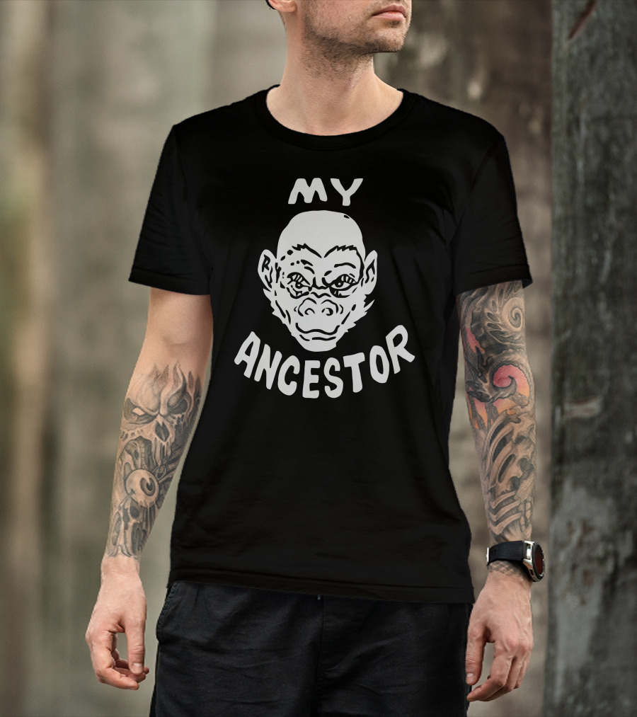 My Ancestor Primate Face T-Shirt