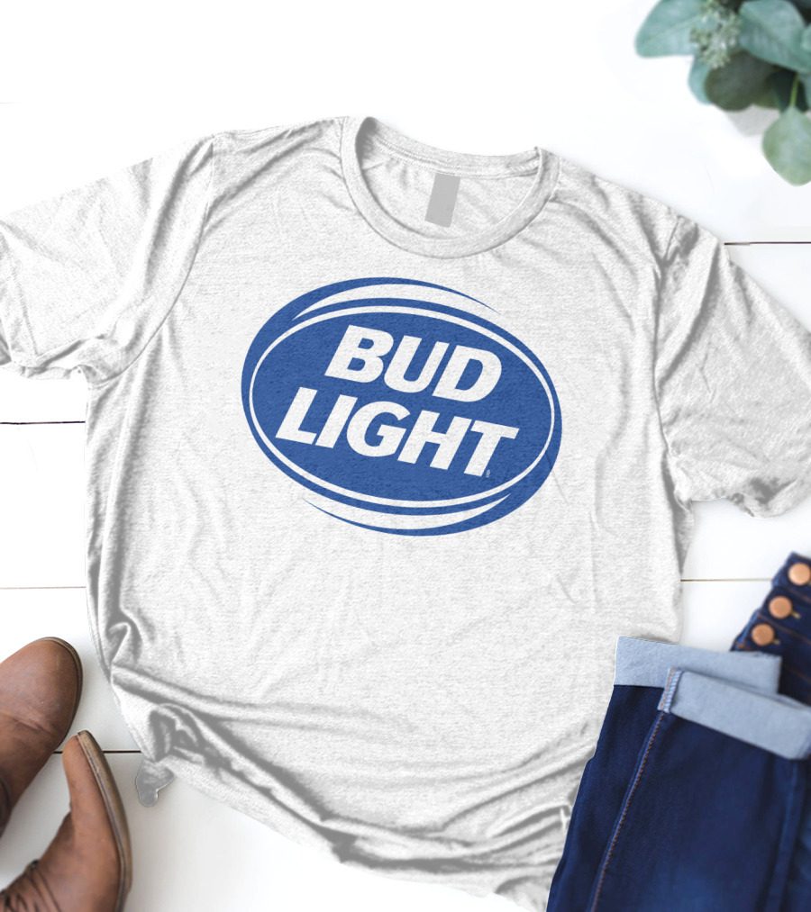 Bud Light Classic Blue Oval T-Shirt