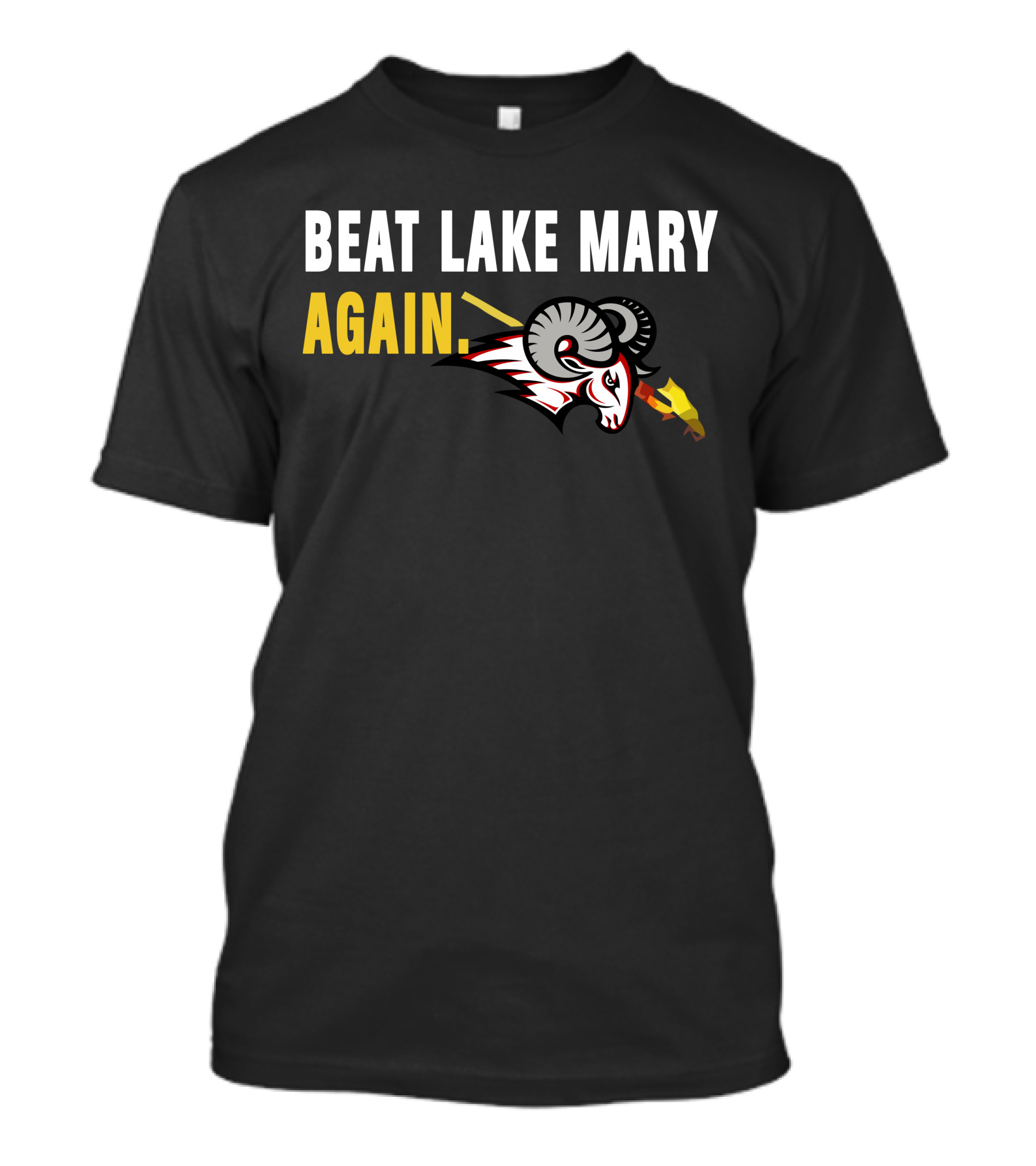 Beat Lake Mary Rams Again T-Shirt