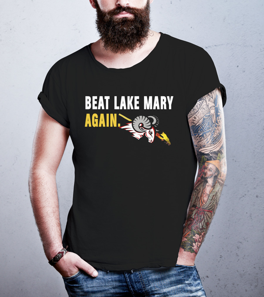 Beat Lake Mary Rams Again T-Shirt