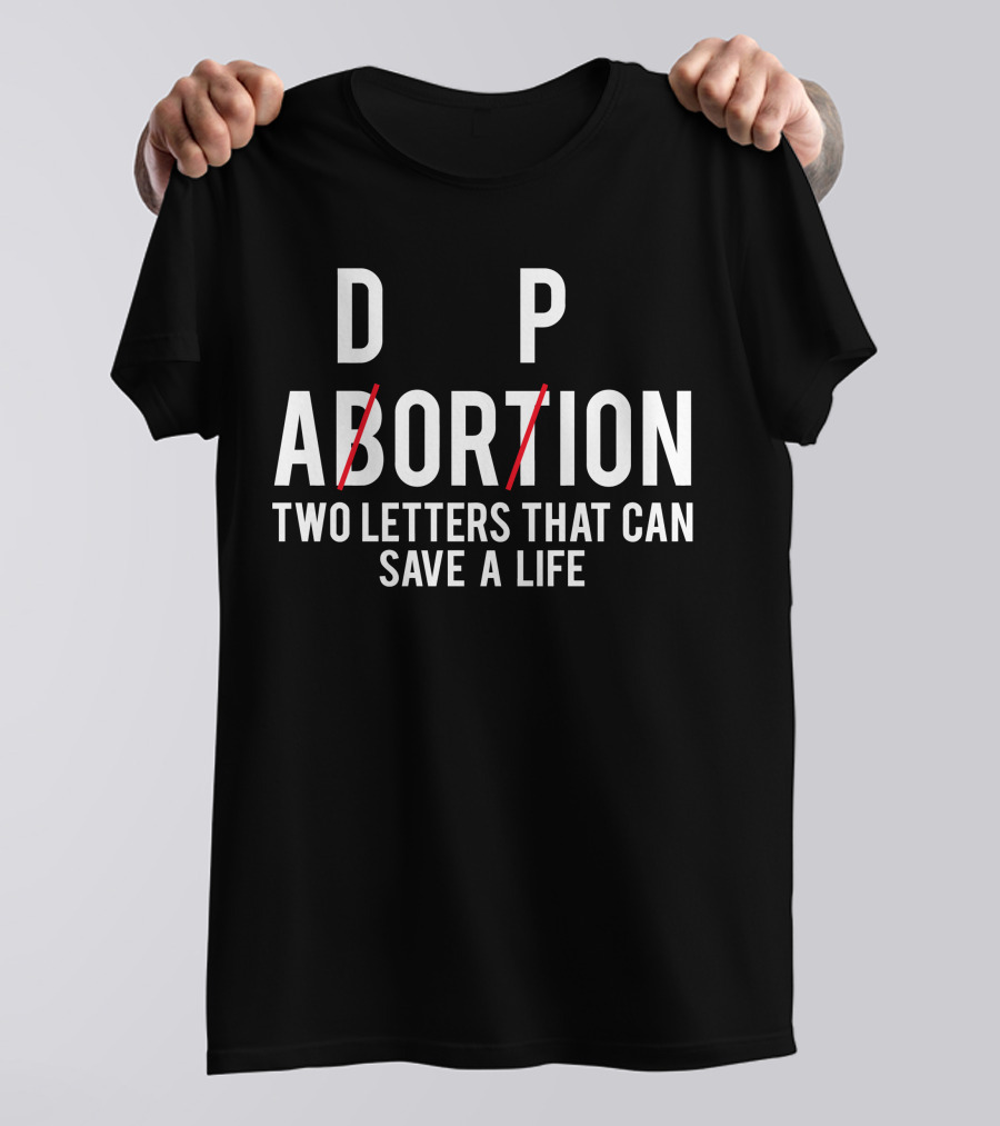 Doption Two Letters That Can Save A Life T-Shirt