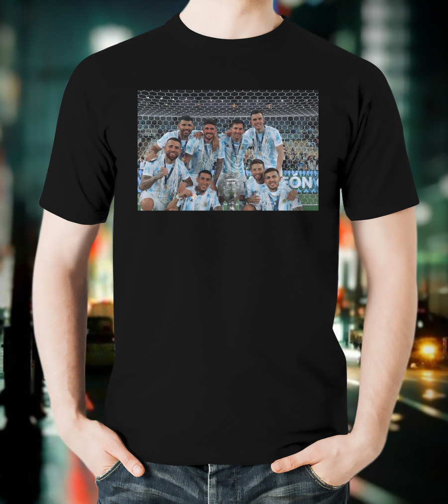De Pauls Curious Argentinians Celebrating Victory T-Shirt