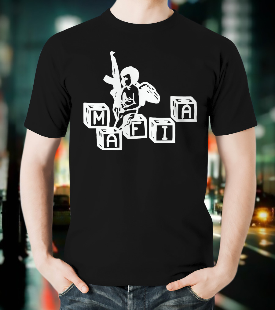 Kai Cenat Mafia Cherub Blocks T-Shirt