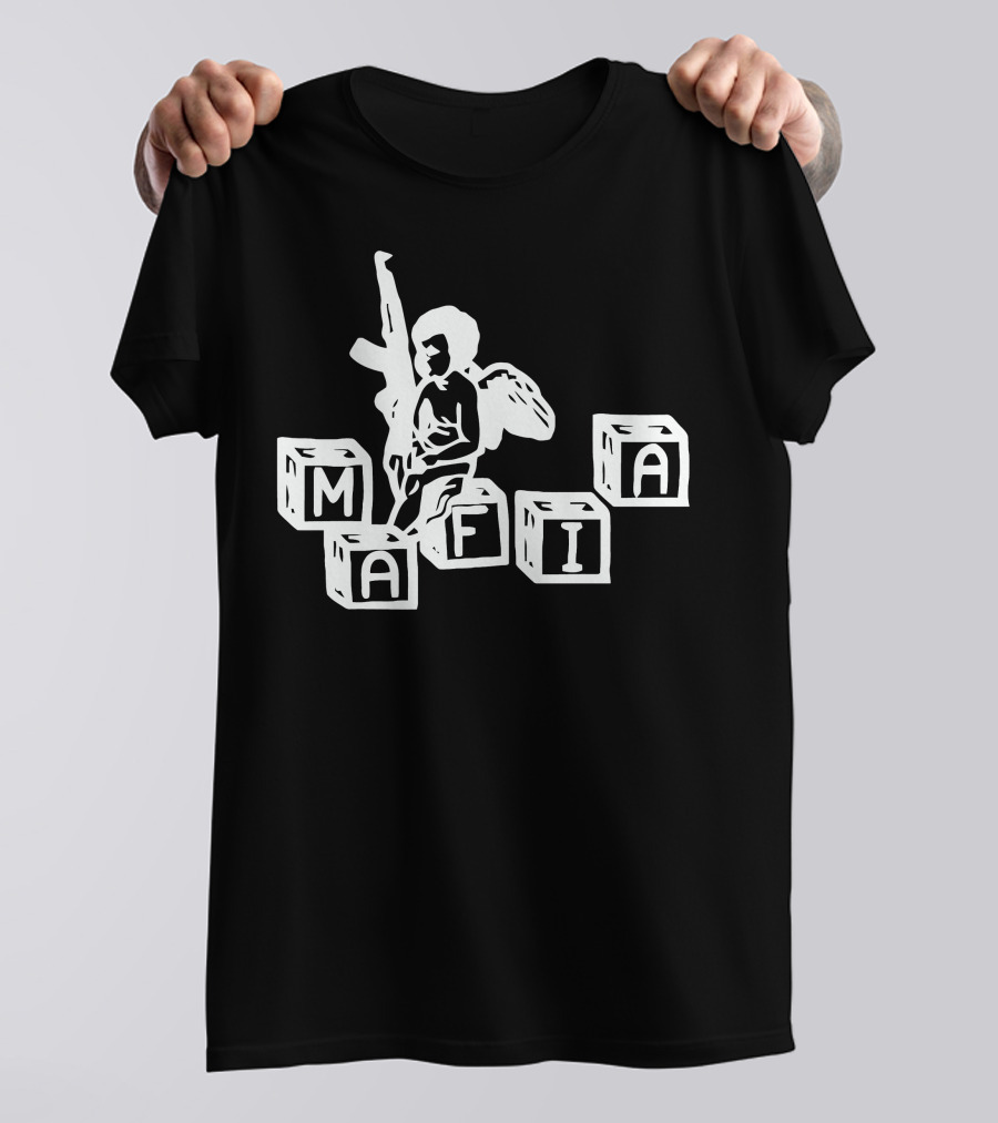 Kai Cenat Mafia Cherub Blocks T-Shirt