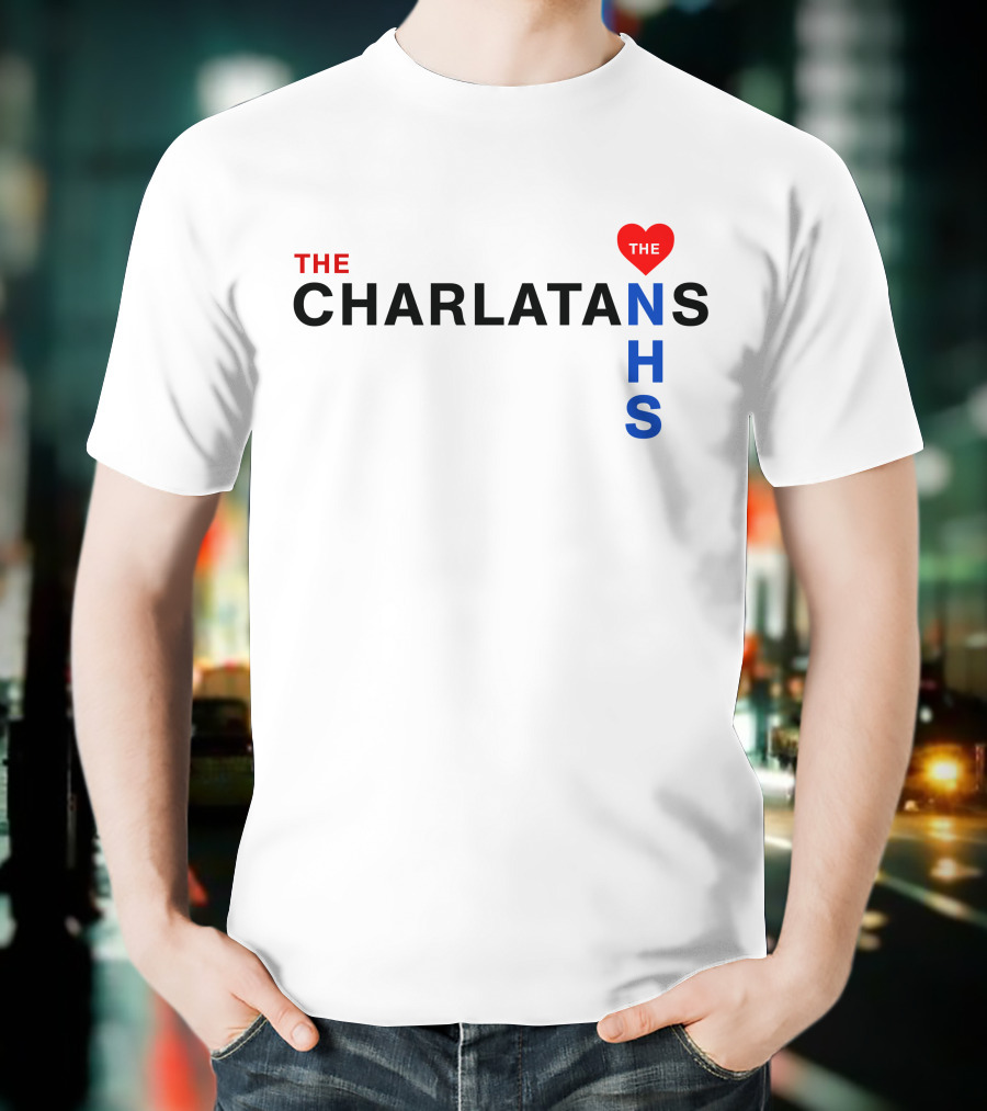THE CHARLATANS THE NHS T-Shirt