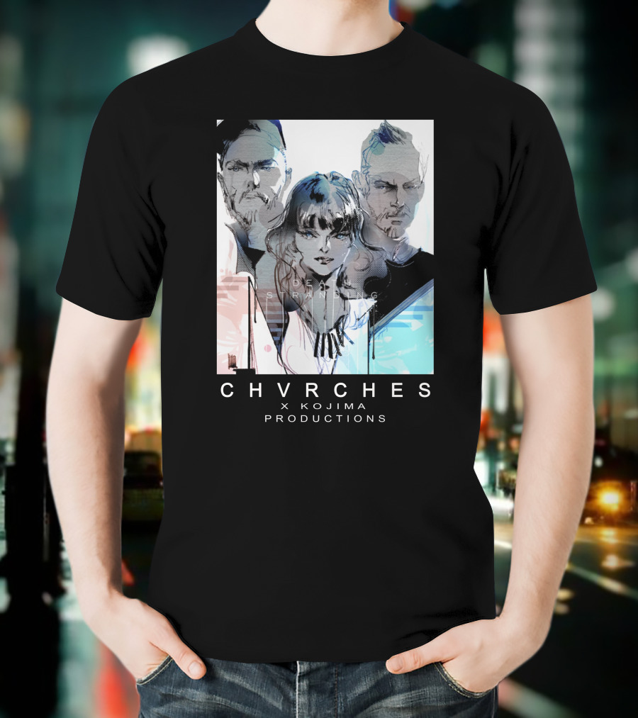 CHVRCHES X Kojima Productions Death Stranding Collaboration T-Shirt