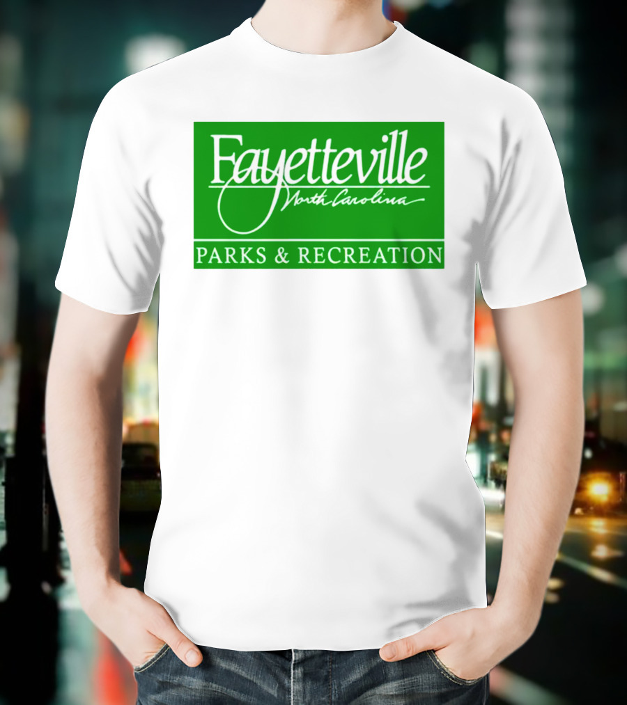 Young J Cole Fayetteville Parks And Recreation North Carolina T-Shirt