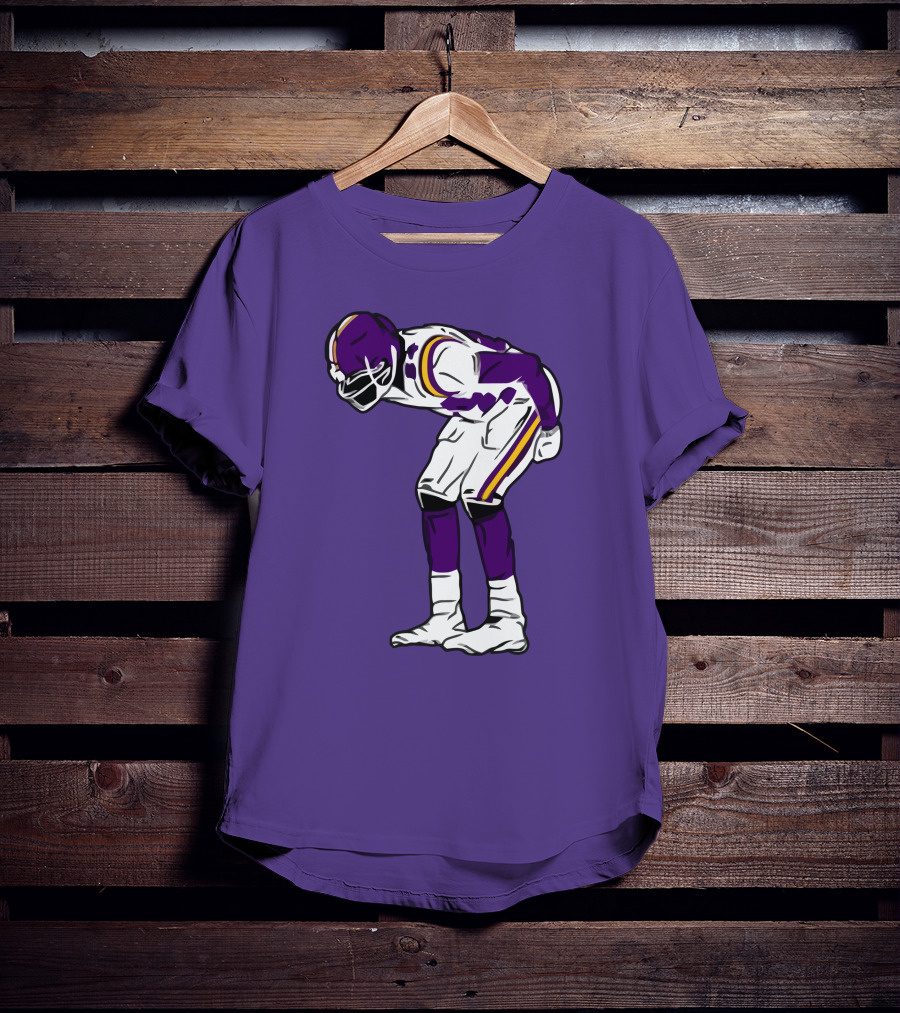 Randy Moss Minnesota Vikings Iconic Mooning T-Shirt
