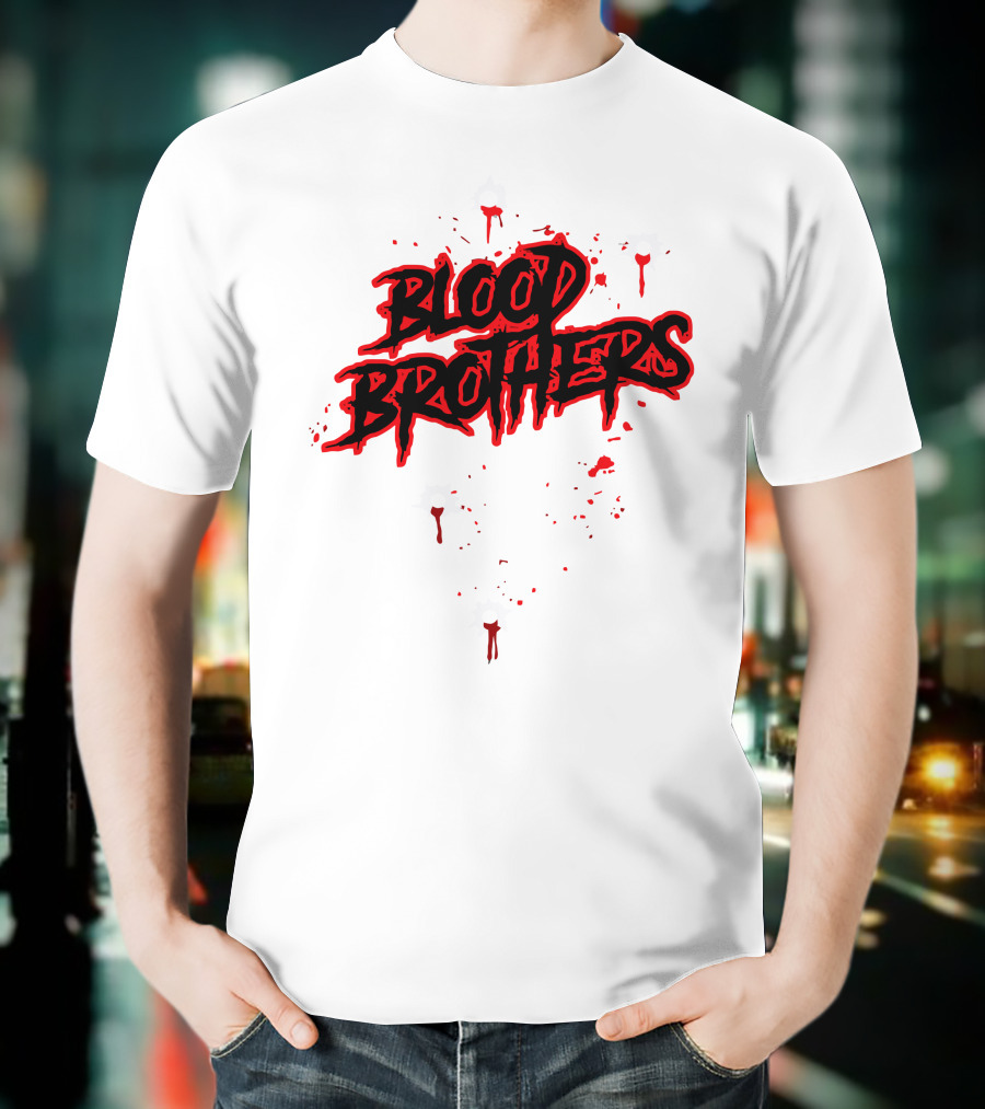 Blood Brothers Bullet Holes T-Shirt