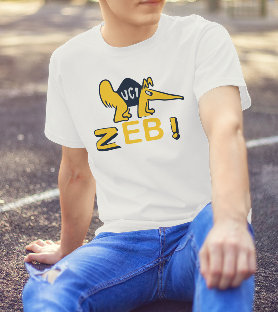 UCI Zeb Baseball Anteater T-Shirt