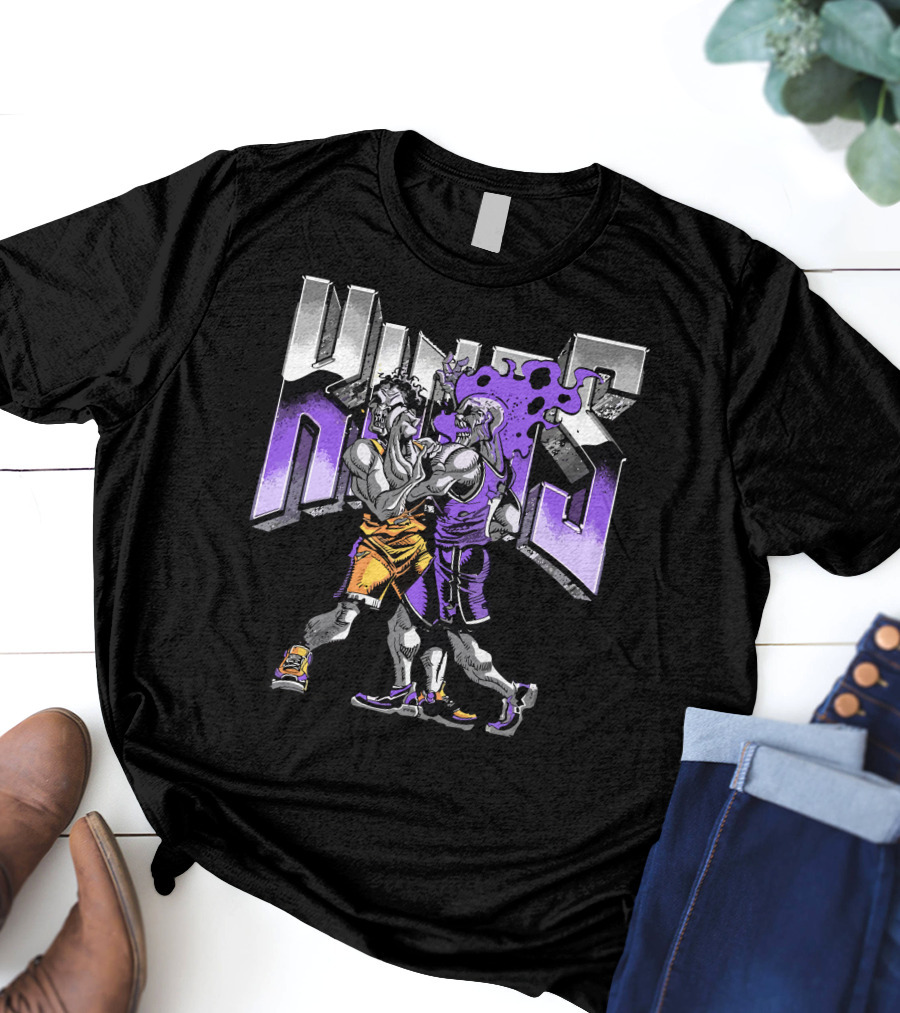 Sacramento Kings Revenge Of The Dead Basketball Duel Zombie Warriors T-Shirt