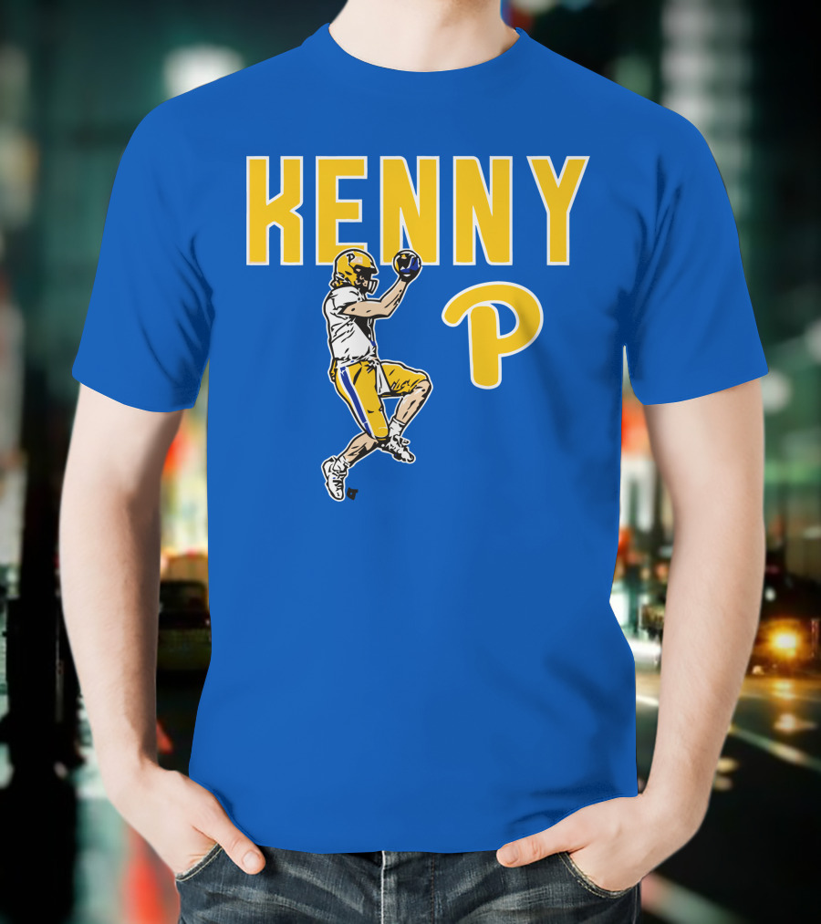 Kenny Pickett P Football Catch Pitt Jumper T-Shirt