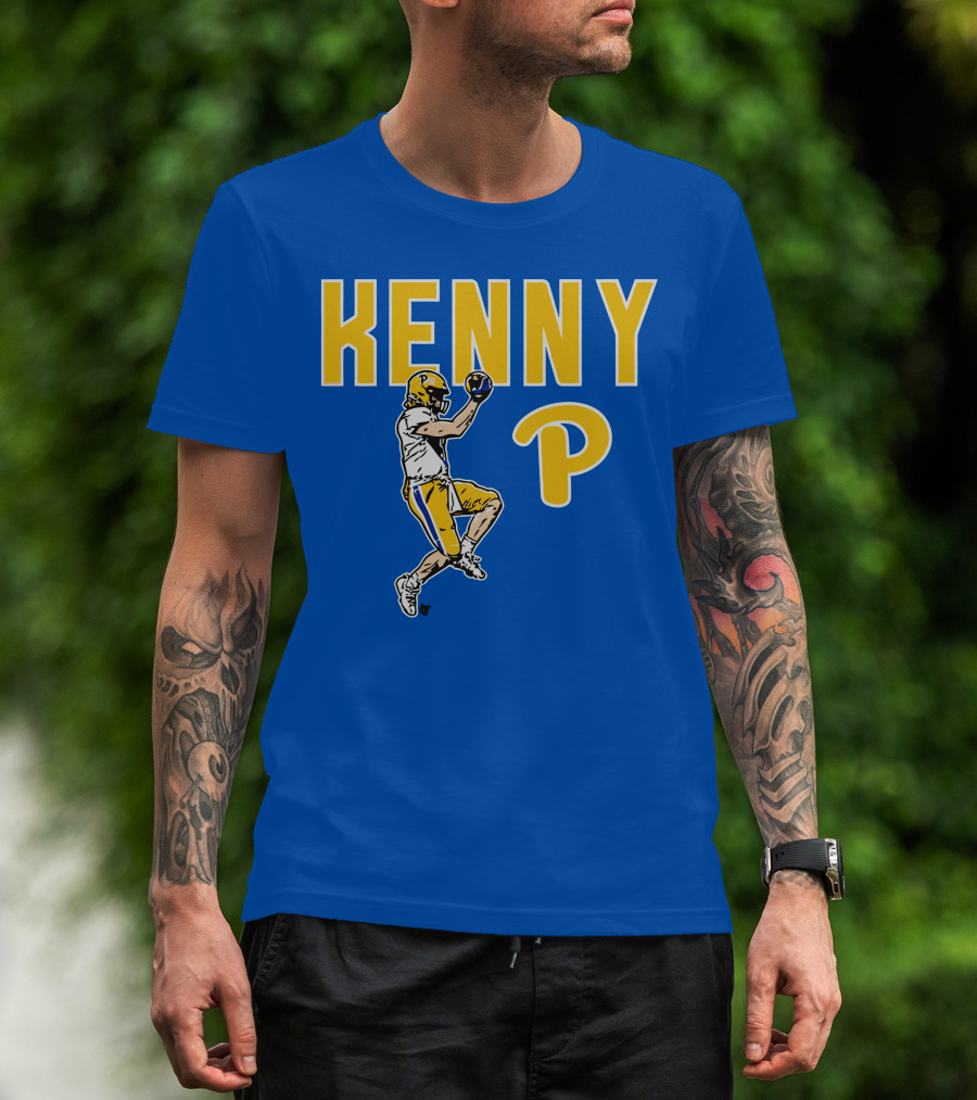 Kenny Pickett P Football Catch Pitt Jumper T-Shirt