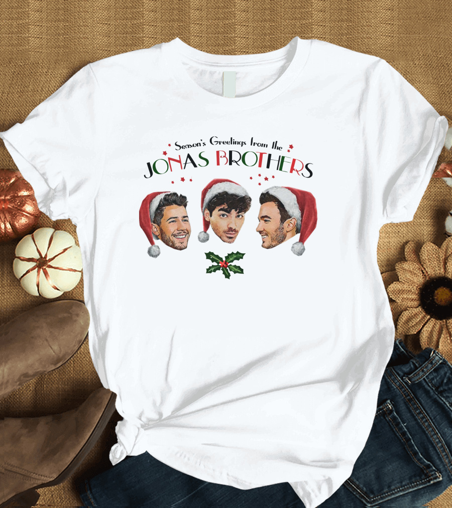 Seasons Greetings From The Jonas Brothers T-Shirt