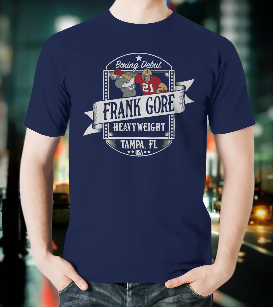 Frank Gore Boxing Debut Heavyweight Tampa FL USA T-Shirt
