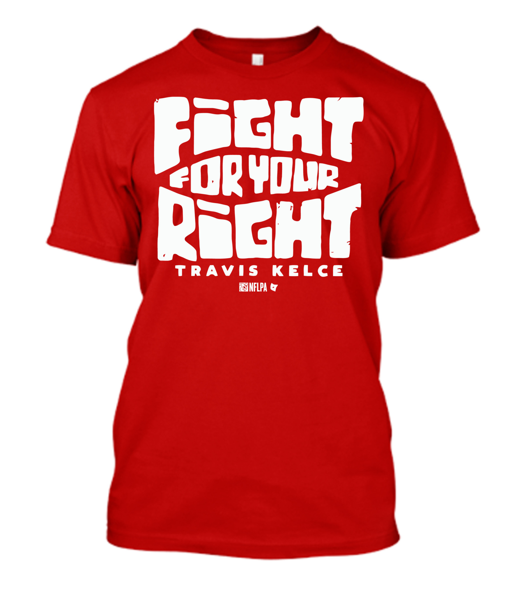 Fight For Your Right Travis Kelce NFLPA T-Shirt