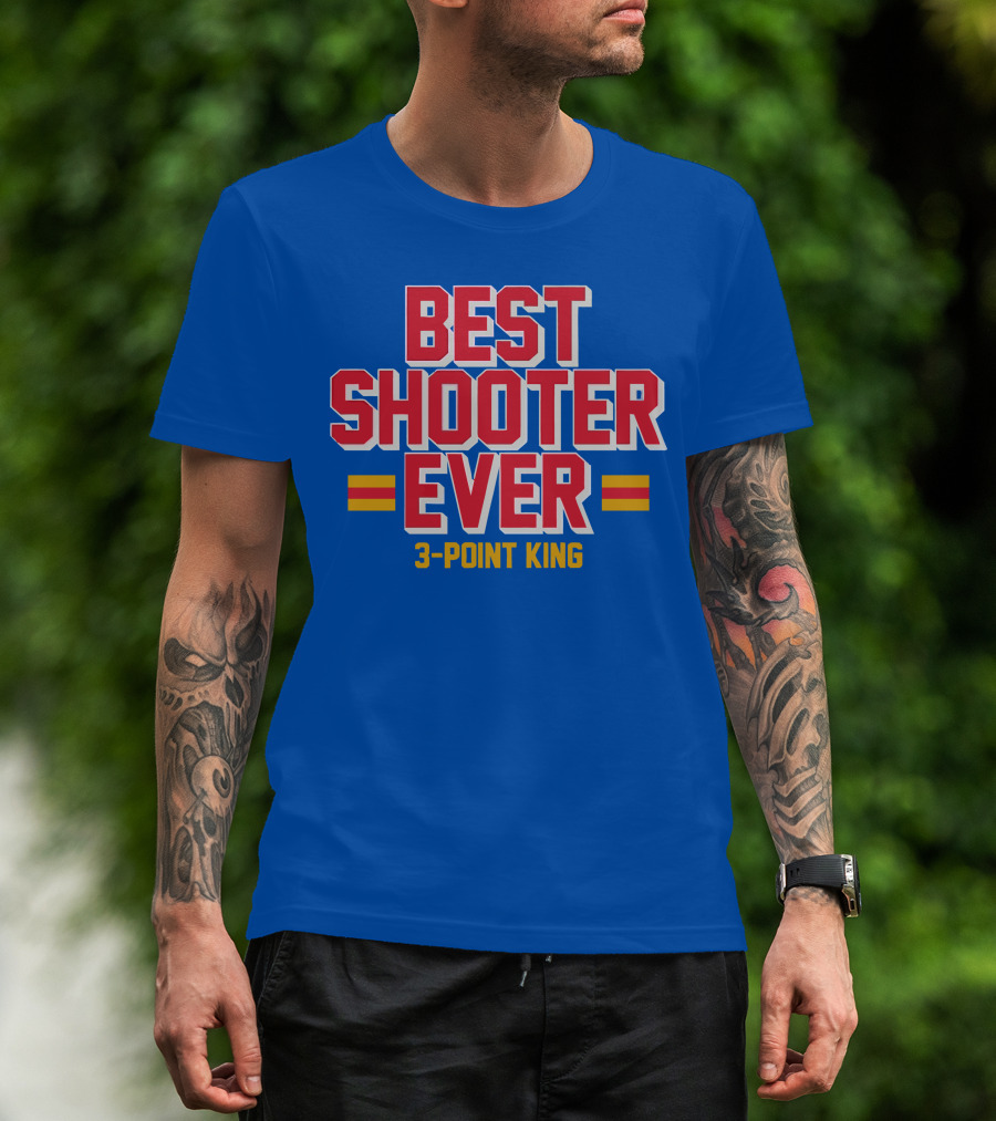 Best Shooter Ever 3-Point King T-Shirt