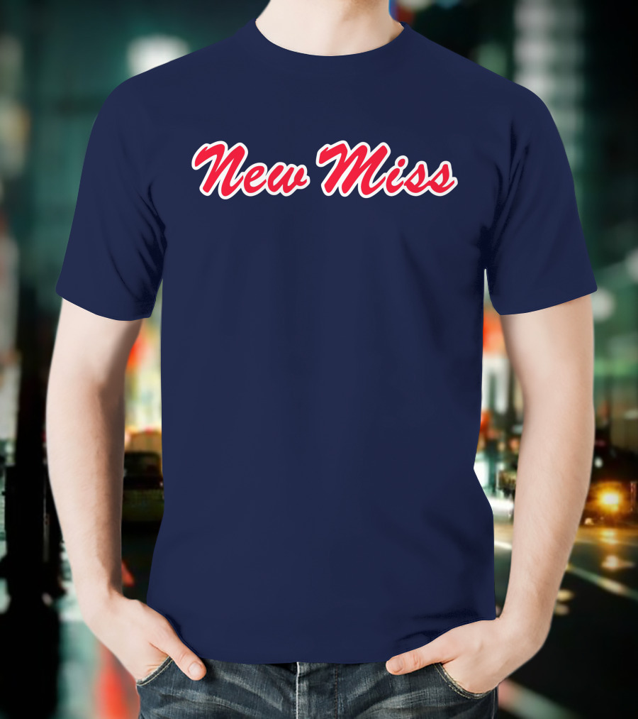 New Miss Vintage Collegiate Script T-Shirt