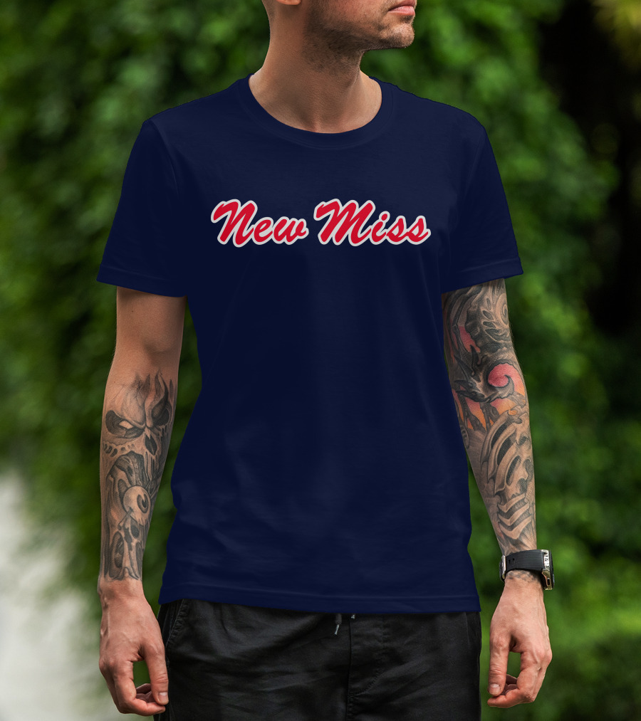 New Miss Vintage Collegiate Script T-Shirt