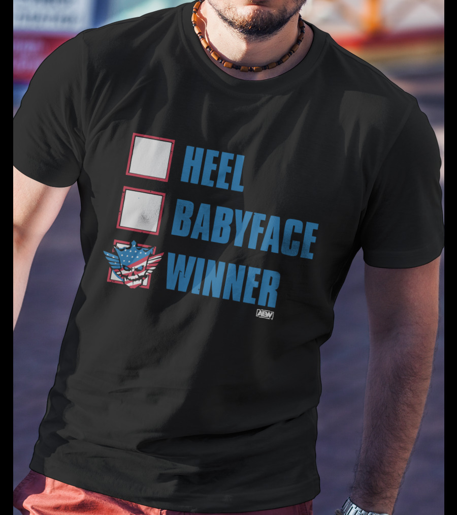 Cody Rhodes Heel Babyface Winner AEW American Eagle T-Shirt