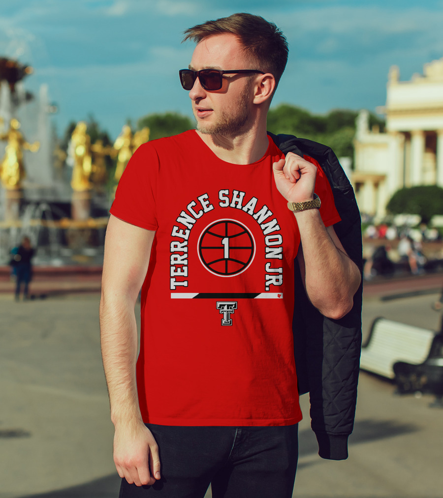 Terrence Shannon Jr. Texas Tech Basketball Number 1 T-Shirt
