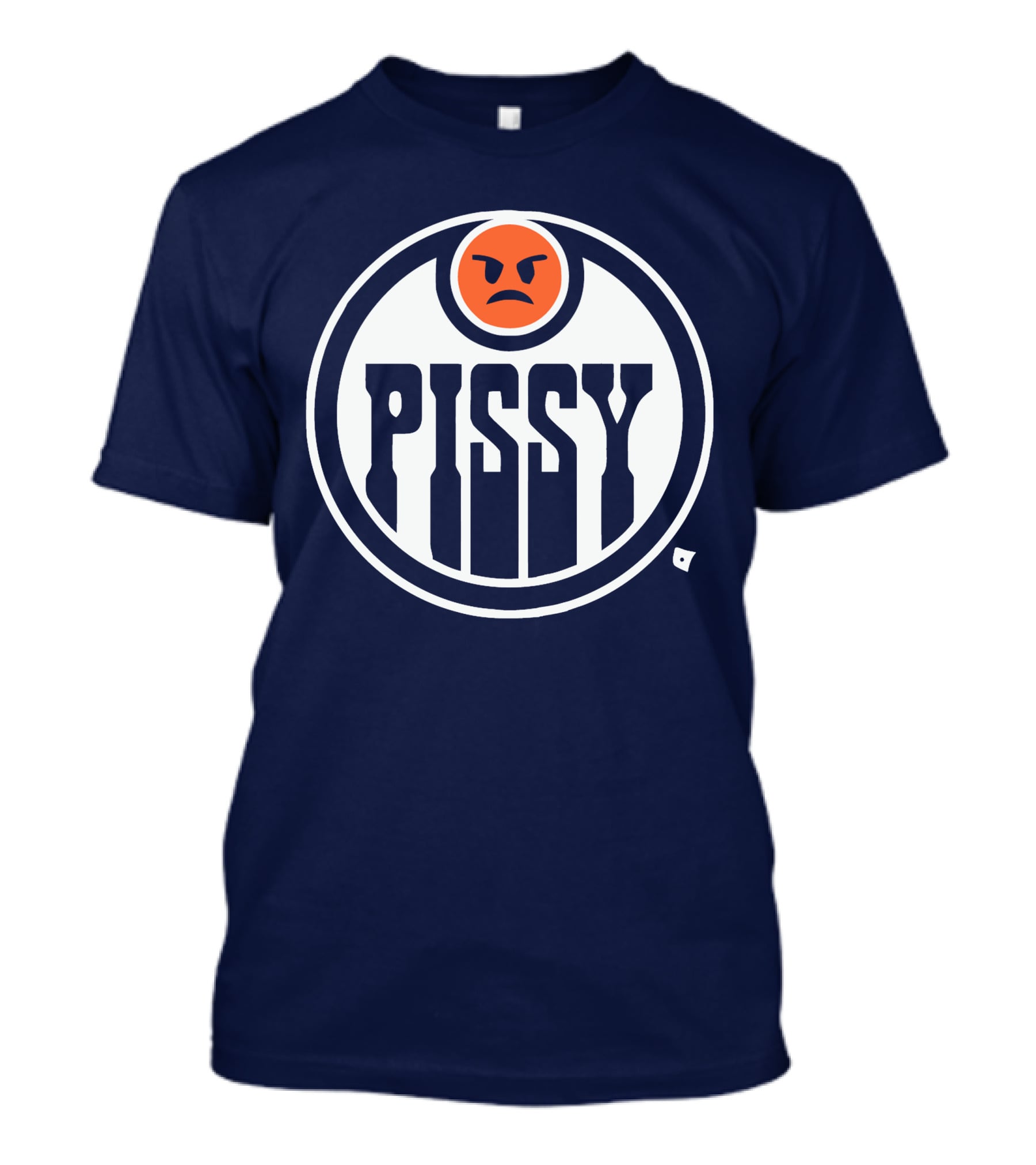 Pissy Emoticon Oilers T-Shirt