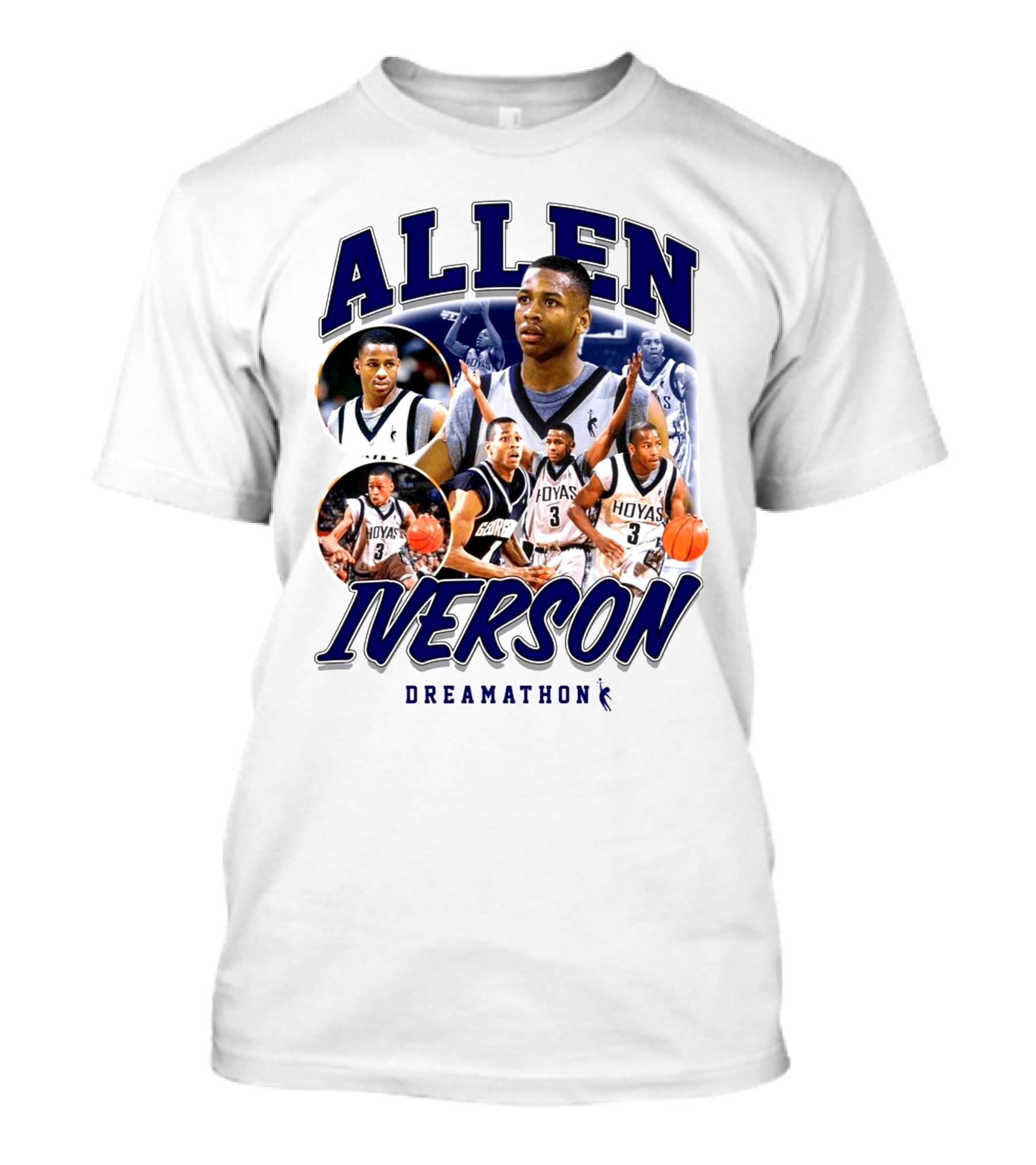 ALLEN IVERSON HOYAS DREAMATHON T-Shirt