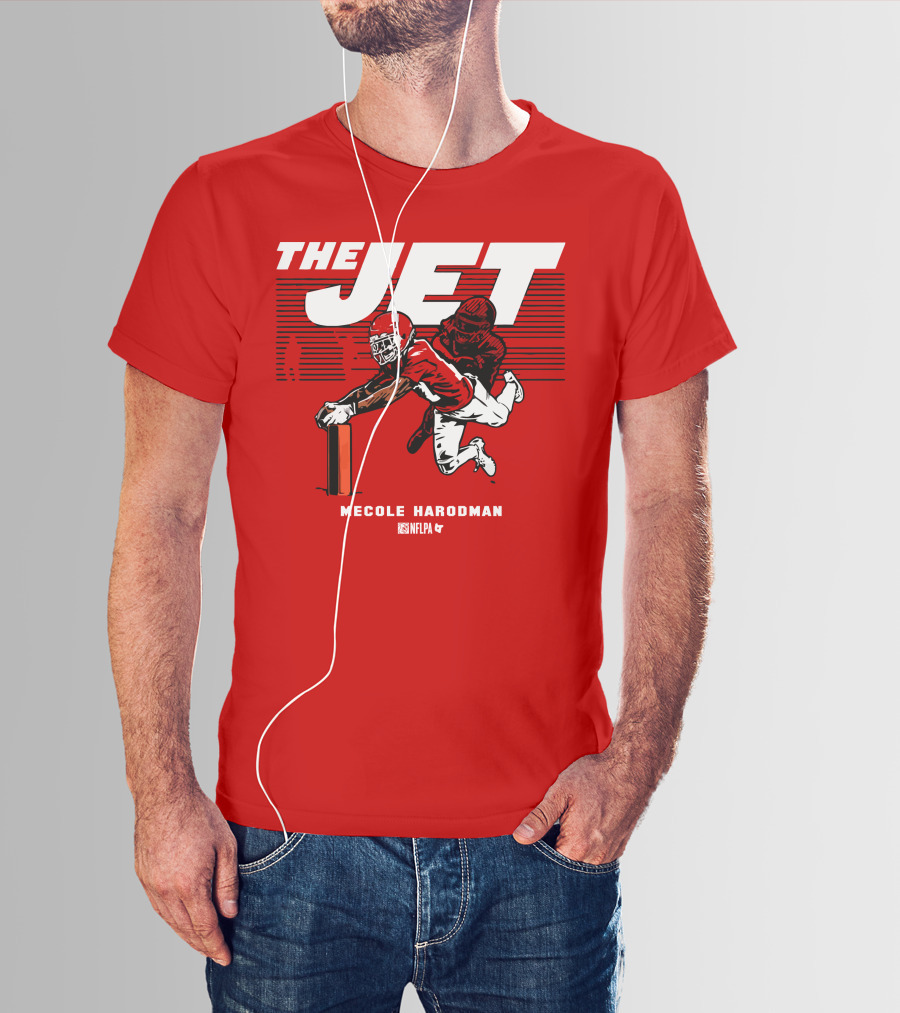 The Jet Mecole Hardman NFLPA T-Shirt