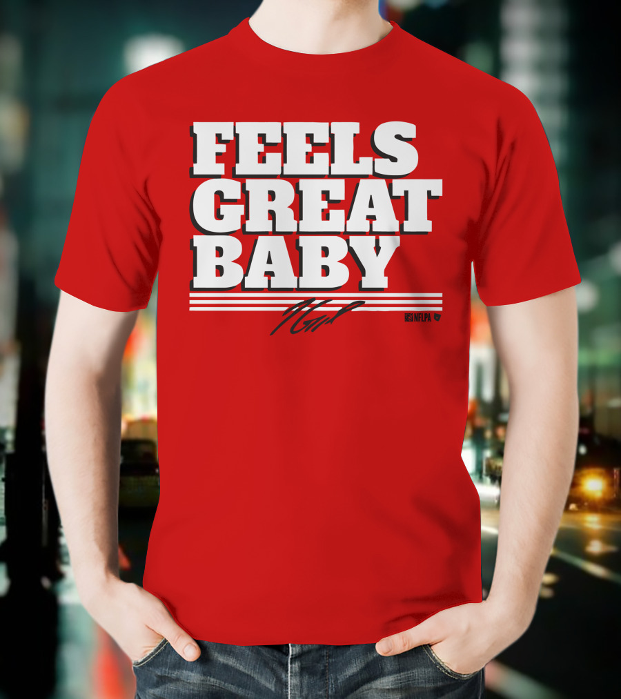 Jimmy Garoppolo Feels Great Baby NFLPA T-Shirt